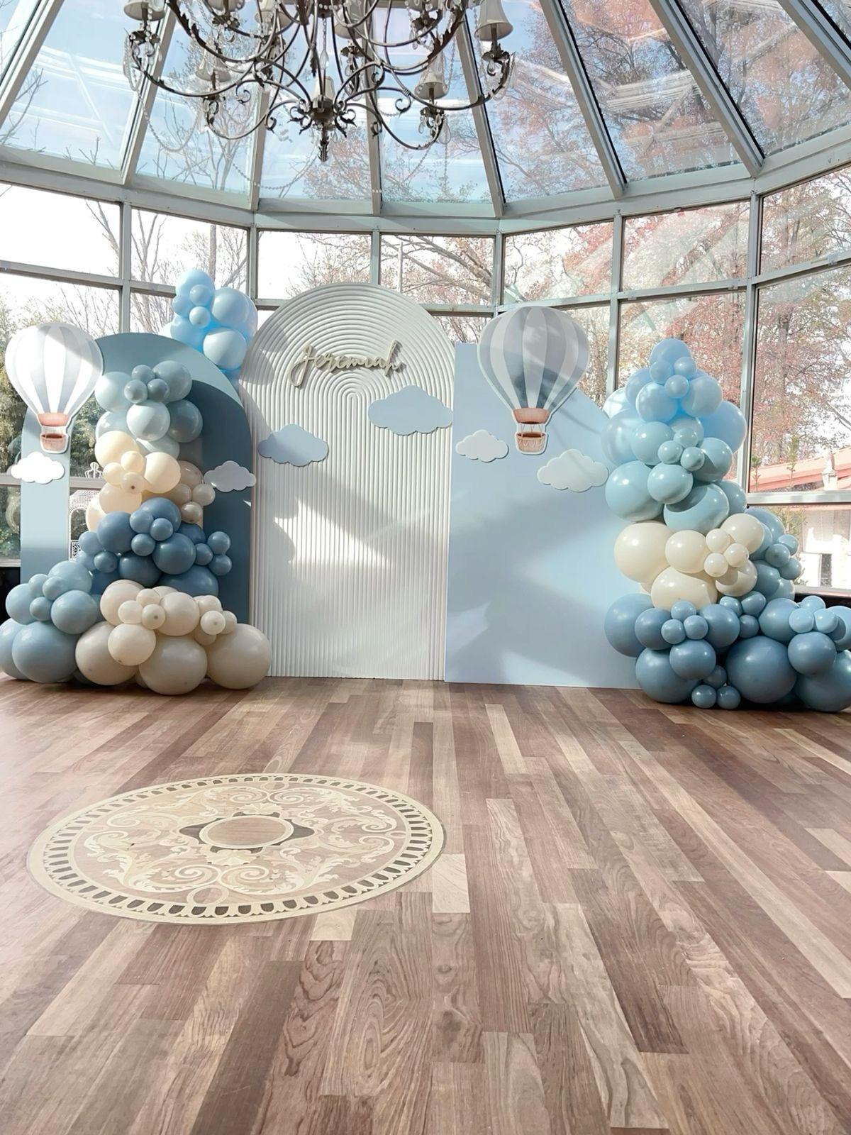 Celebrate in the Clouds with Our Hot Air Balloon Setup