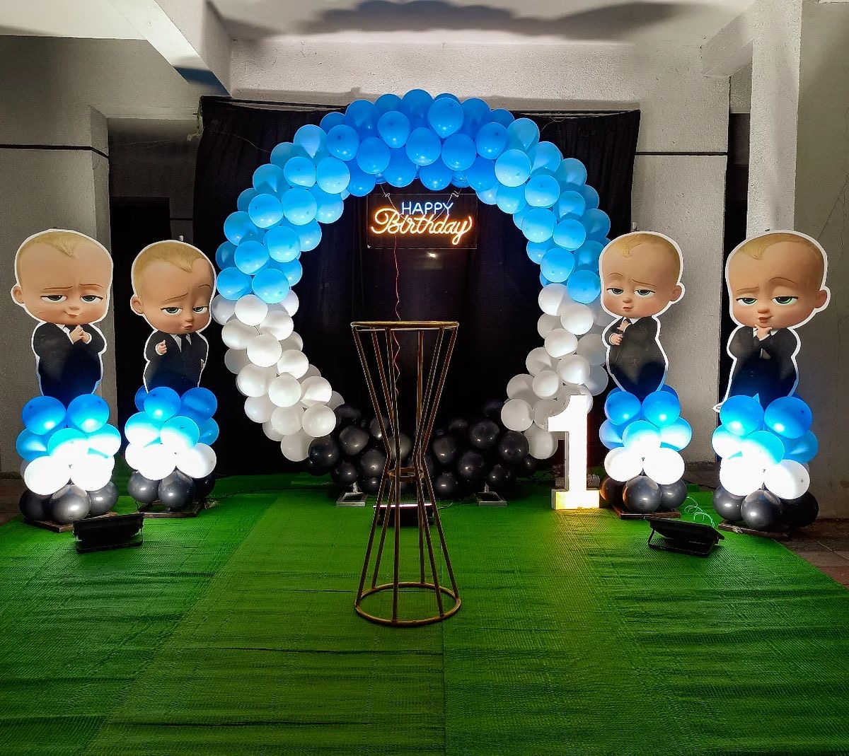Boss Baby Theme Birthday Decoration