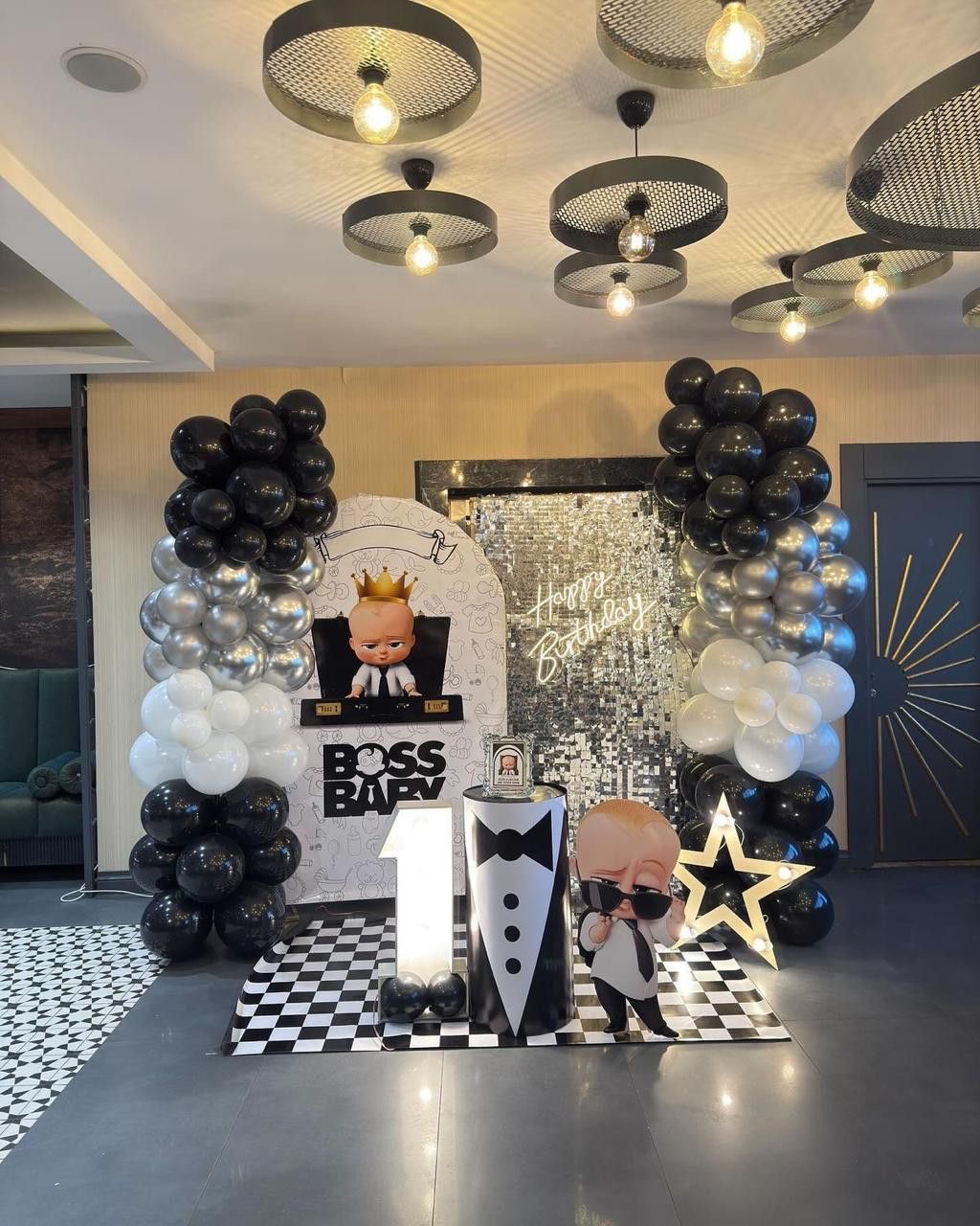 Boss Baby Luxury Birthday Decoration