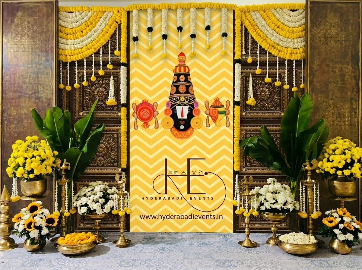 Tirupati Theme Traditional Decoration