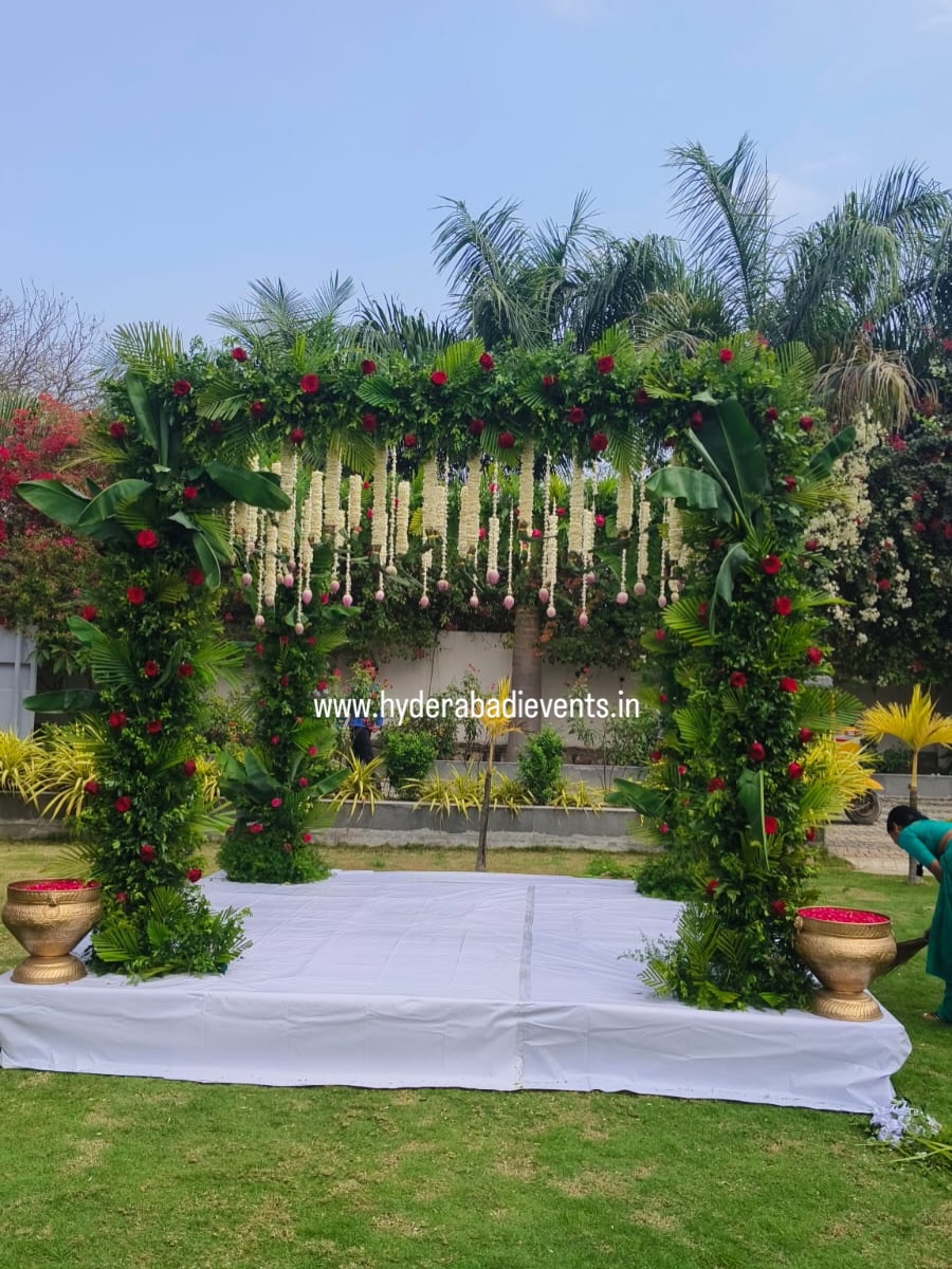 Outdoor Mandap Decoration