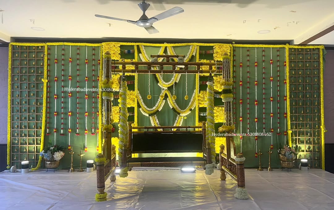 Seemantham Cradle Decoration