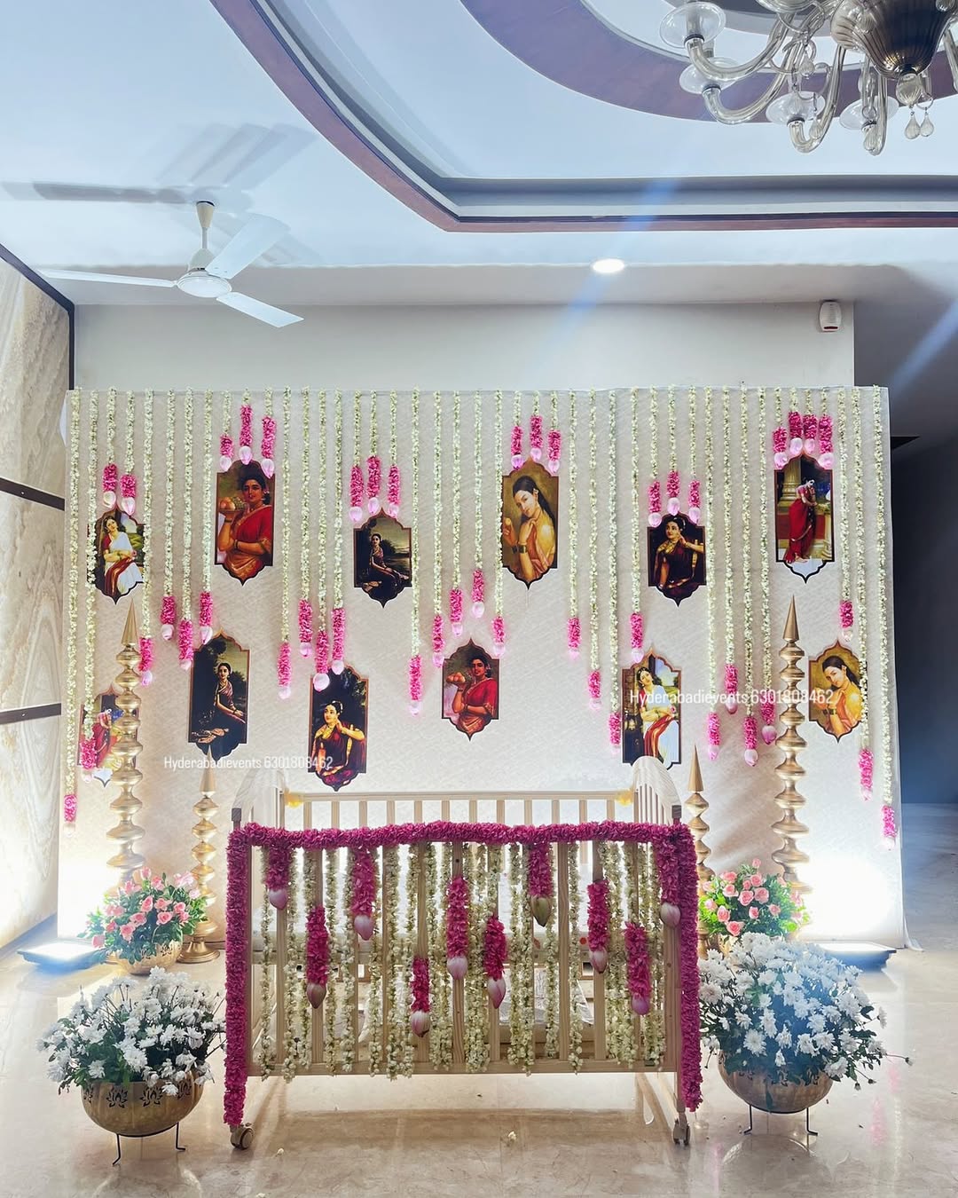 Traditional Cradle Ceremony Decoration