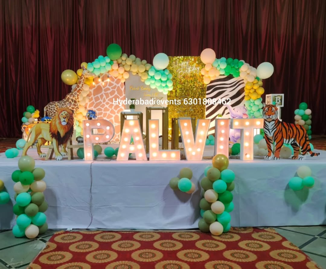 Jungle Theme Birthday Decoration