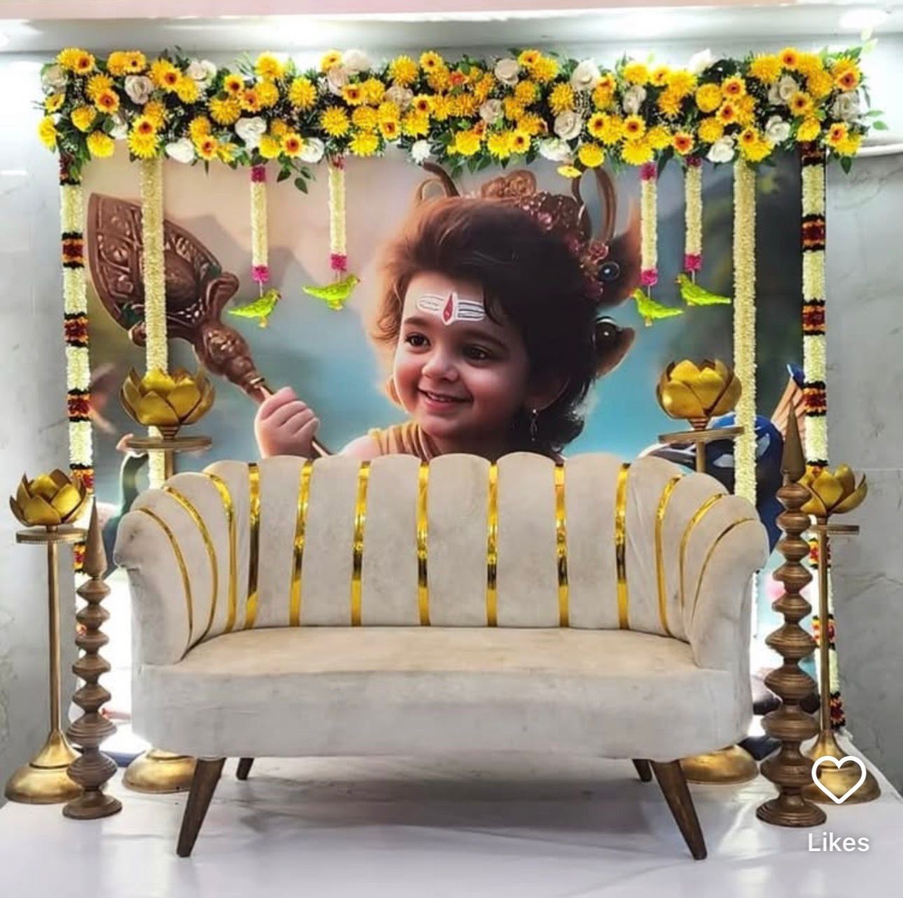 Balakrishna Theme Seemantham Decoration
