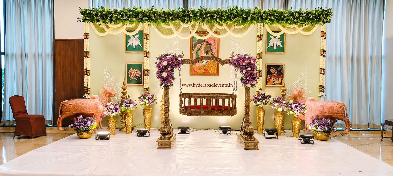 Premium Cradle Ceremony & Naming Ceremony Decoration Hyderabad