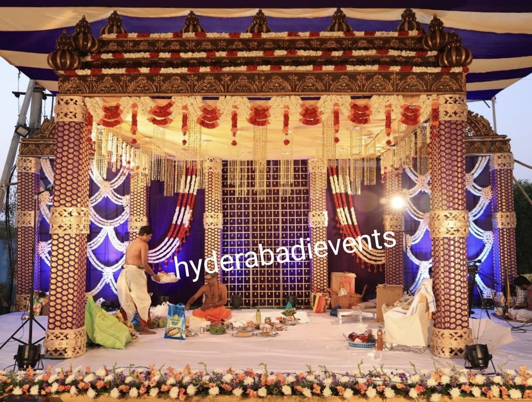 Elevate Your Event With This Vibrant & Elegant Mandapam