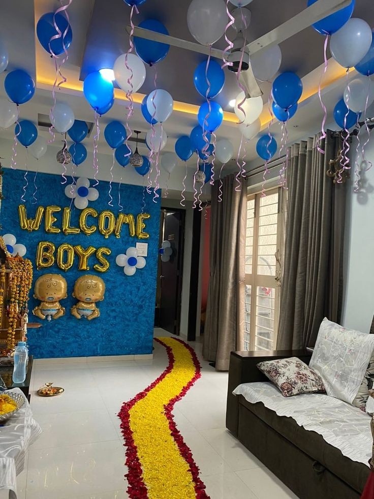 A Room Full Of Balloons, Love, & Baby Joy