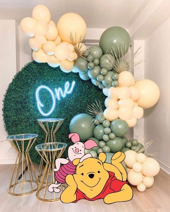 Adorable Pooh Themed Decor
