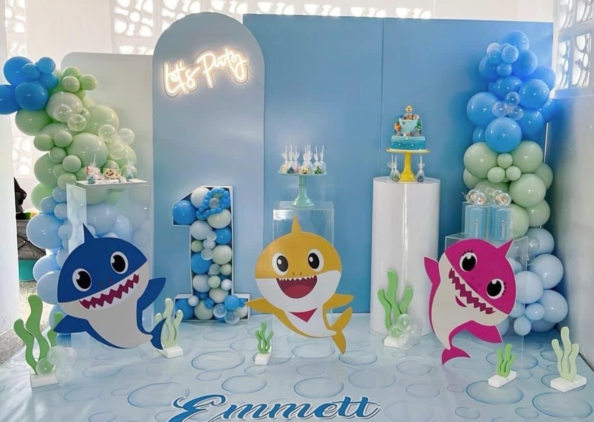 Dive Deep into Shark-Themed Decor for Your Magical Moments