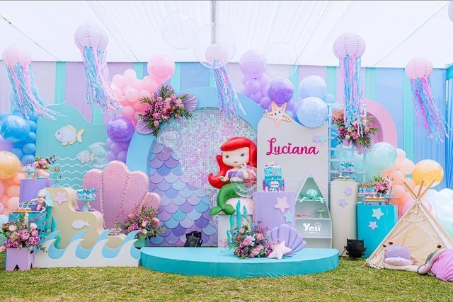 Elevate Your Celebrations With This Mermaid Themed Decor