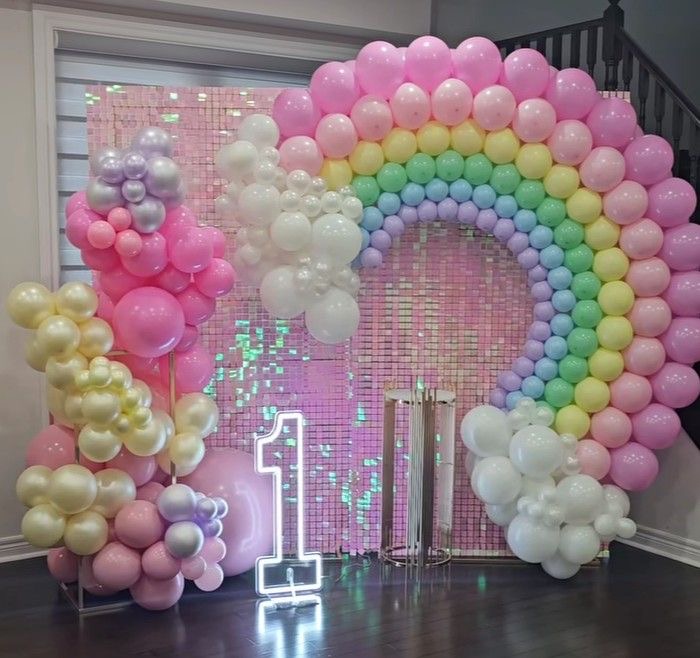 Create A Stunning Visual Feast With Rainbow Themed Decor