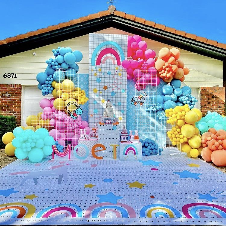 Let Your Imagination Shine With Colorful Rainbow Themed Decor