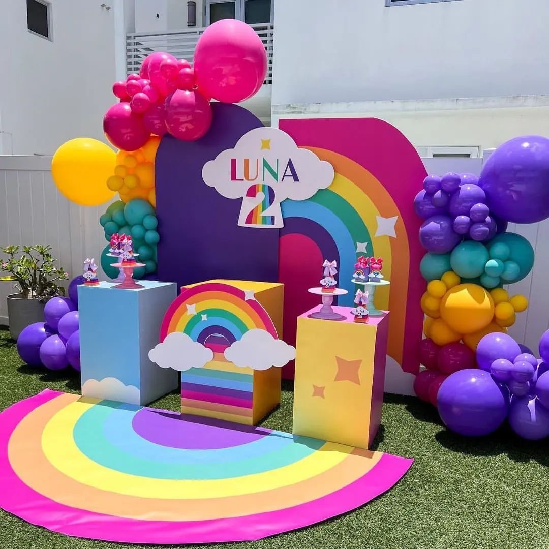 Transform Your Event Into A Joyful Rainbow Wonderland