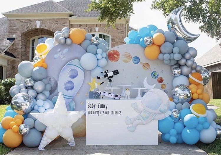 Create A Dazzling Display With Space Themed Decor