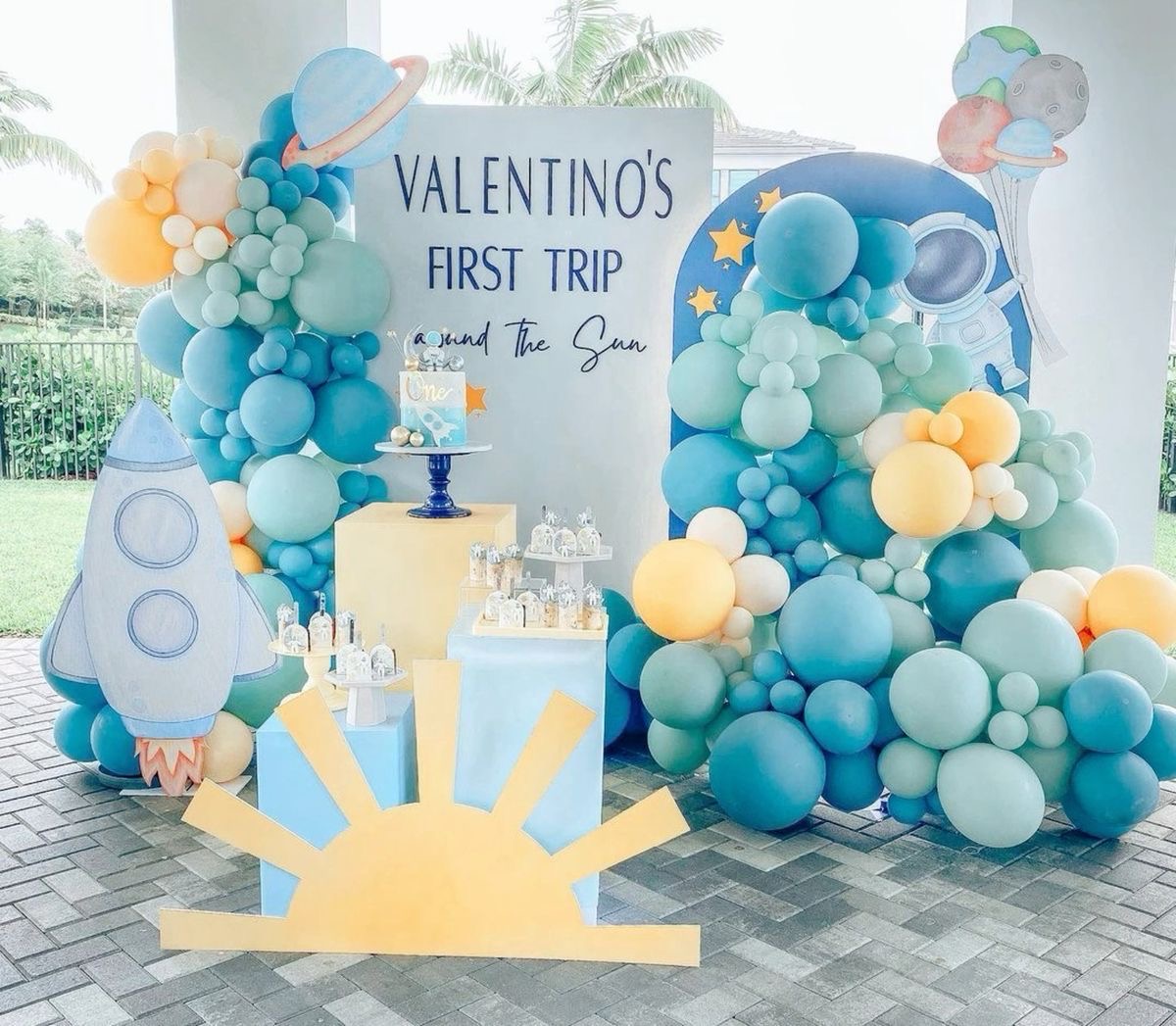 Craft A Festive Mood With Vibrant Space Themed Decor