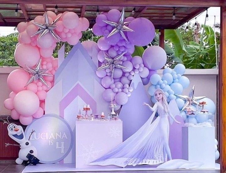 Step Into the Magic With Fantastic Frozen Themed Decor