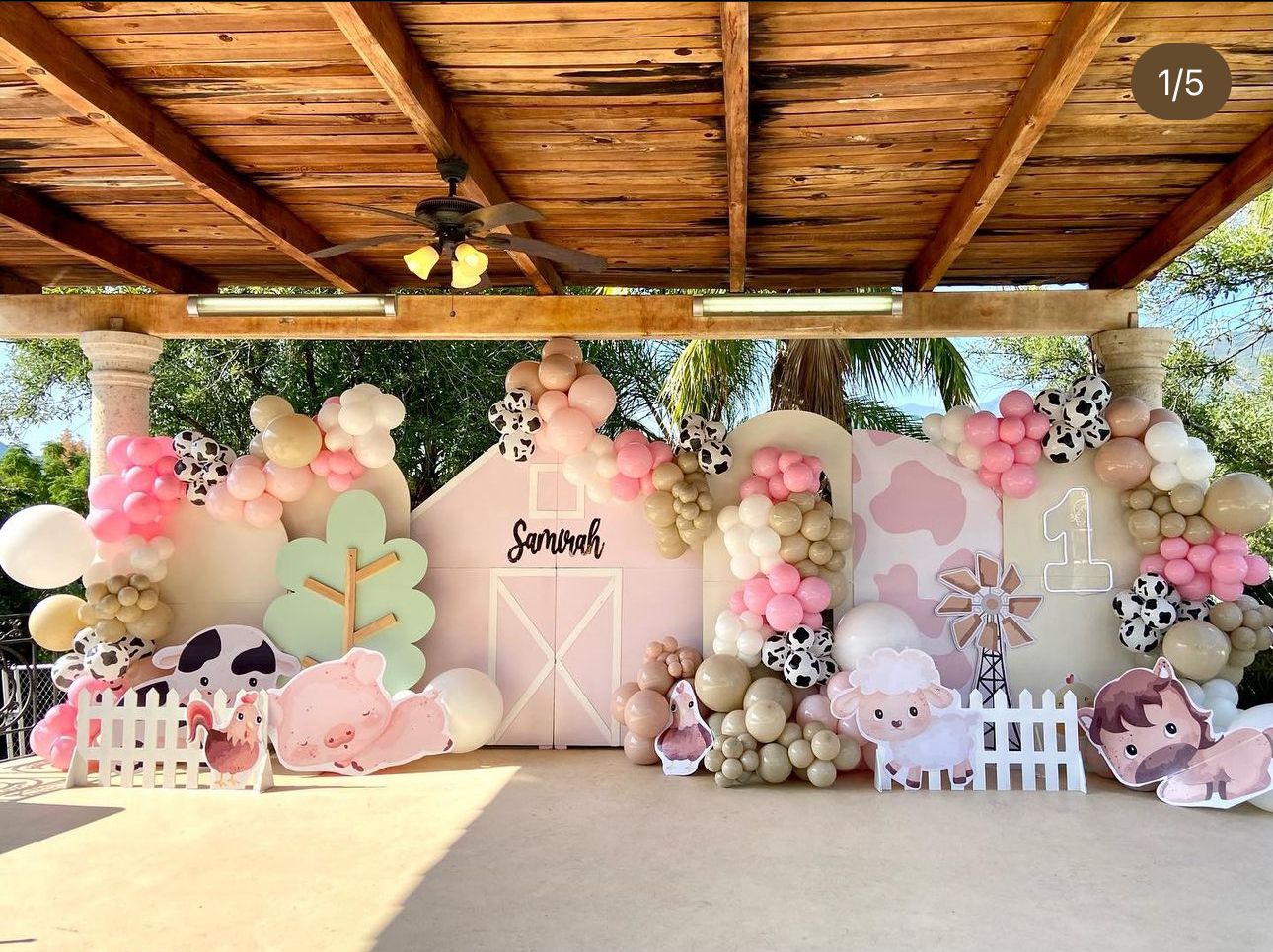 Elegant Farm Theme Decor