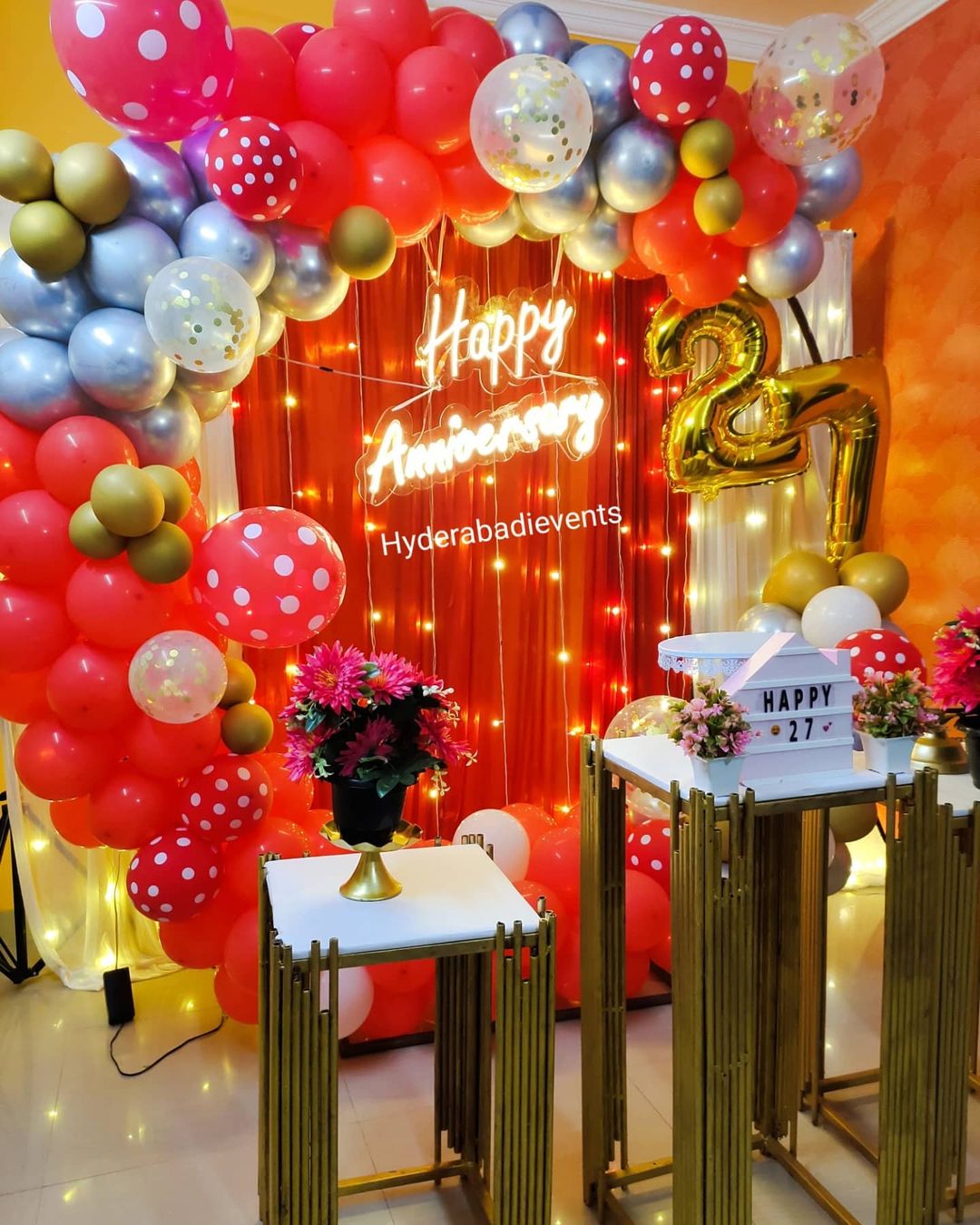 Simple Birthday Backdrop