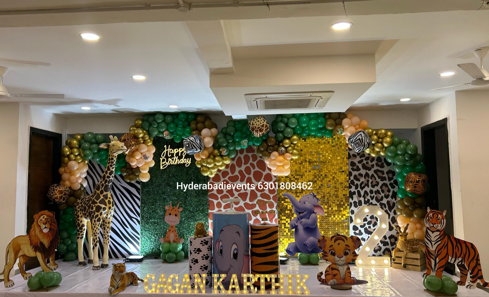Wild One Parties Made Epic with our Jungle-Themed Setups