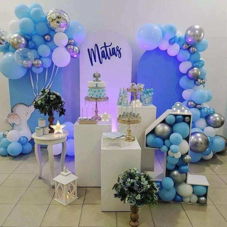 Celebrate With Gentle Giants and Soft Pastels With This Baby Elephant Theme