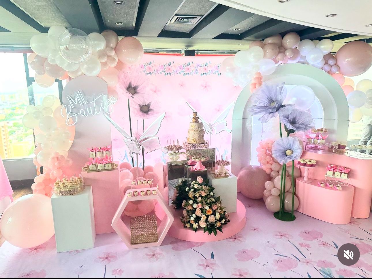 Elegant Backdrop Decor Setup