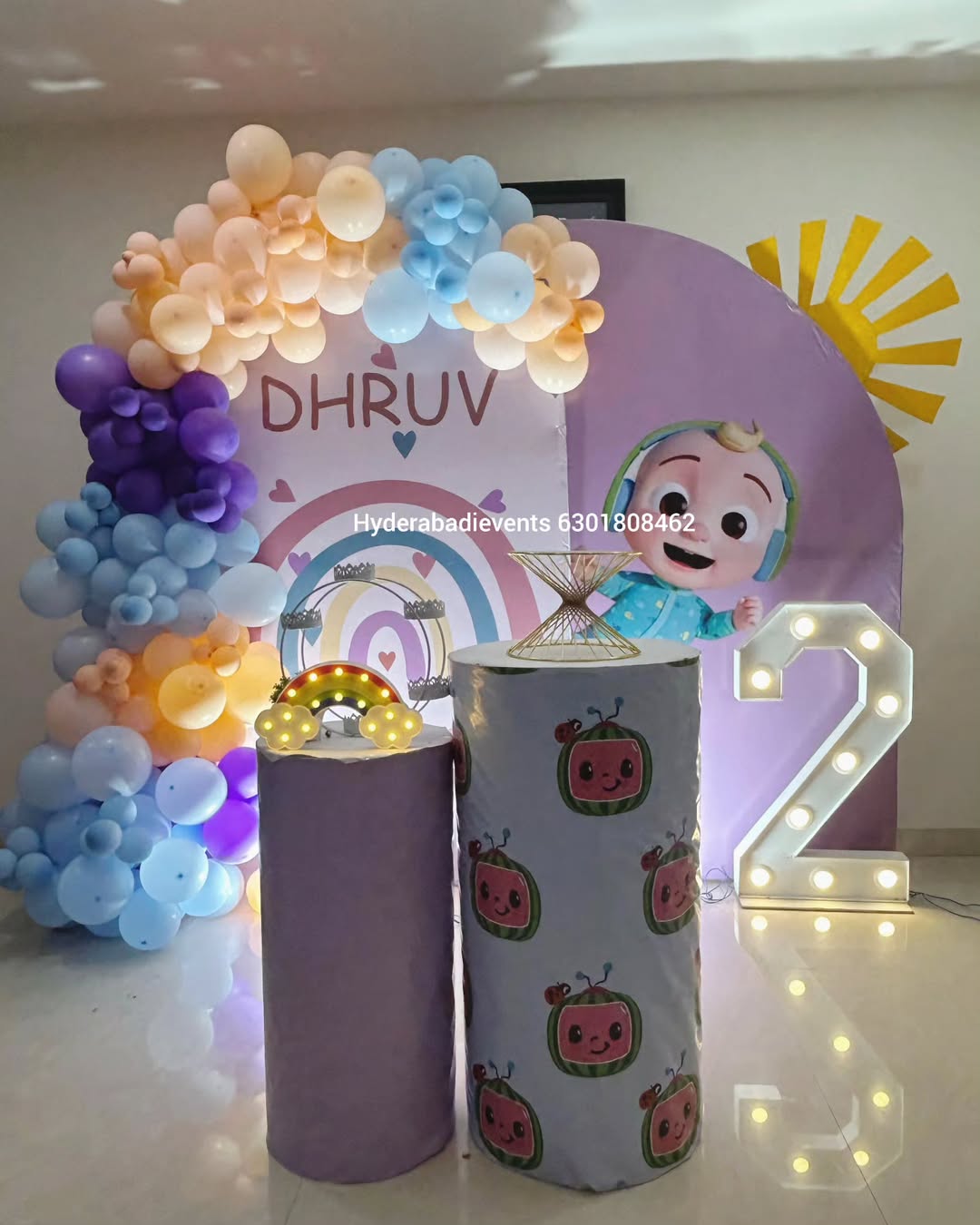 Simple & Cute Cocomelon Theme Decor