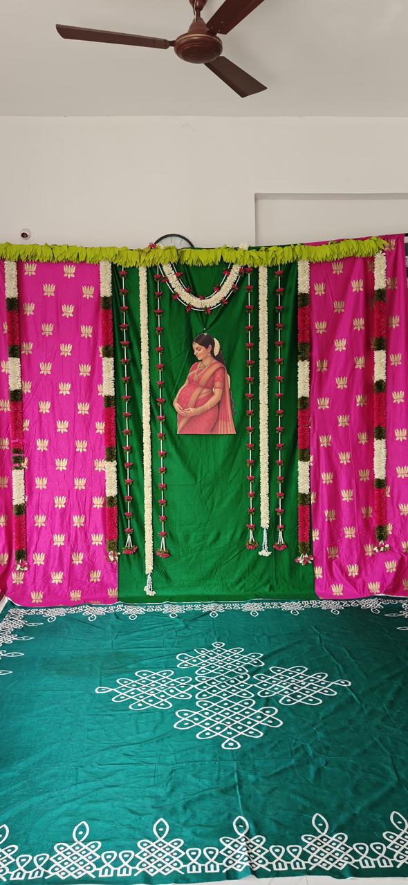Baby Shower Seemantham Backdrop Rental Hyderabad